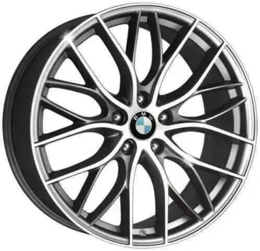 Roda aro 17 BMW M5 Grafite com diamantado 5X120 jogo novo