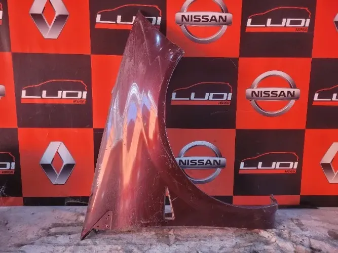 Paralama Direito Renault Megane 2006 a 2012 Vermelho