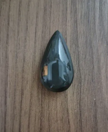 Pingente de pedra Obsidiana