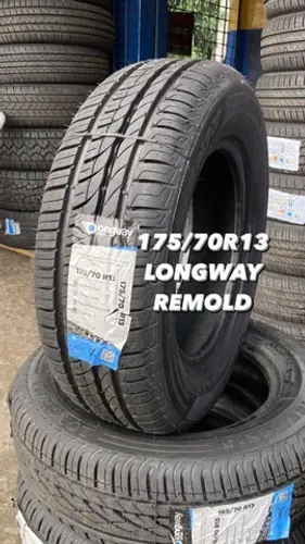 Pneus Remold Longway 175/70 Aro 13