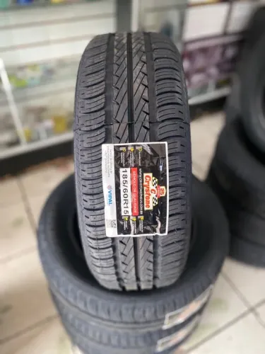 PNEU 185/60/R15 REMOLD CRYSTONE VIPAL (instalação gratuita)