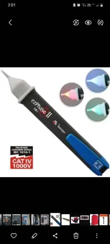 Caneta detector de tensao 