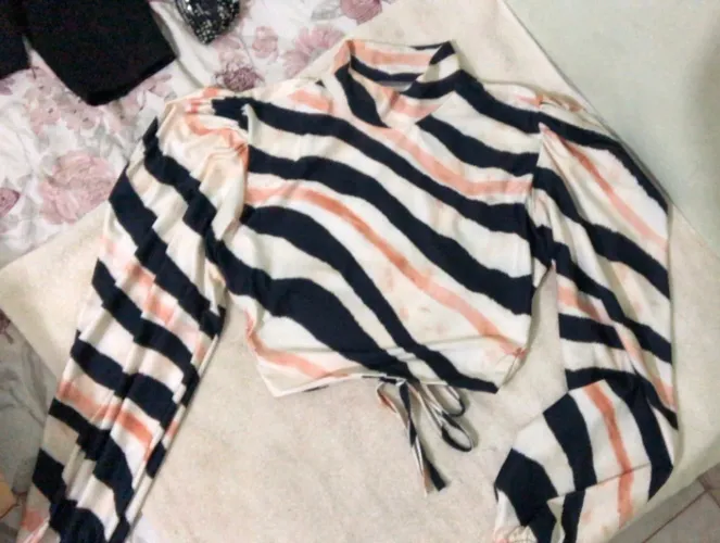 Cropped manga longa