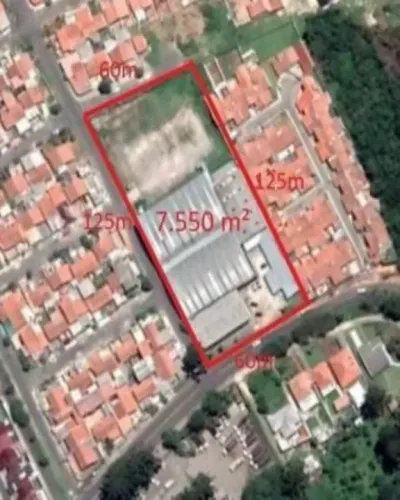 Terreno/Barracão, 7.550 m² no Santa Cândida em Curitiba-PR