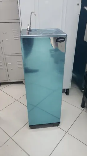 Bebedouro inox de pressão refrigerado com filtro - Alecs