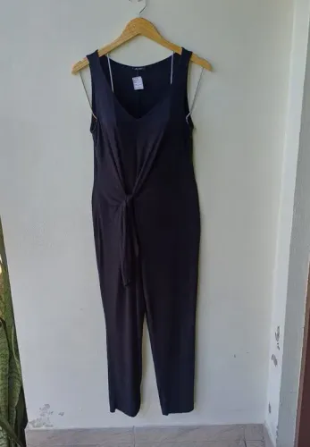 Macacão preto feminino tam M