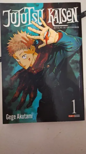 Jujutsu Kaisen Vol. 1 - Capa comum - Novo