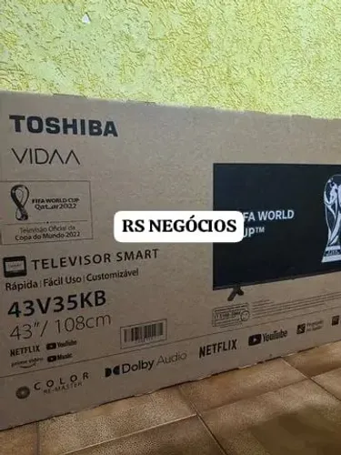 Smart Tv 43 Toshiba, Lacrada + NF (Até 12x)