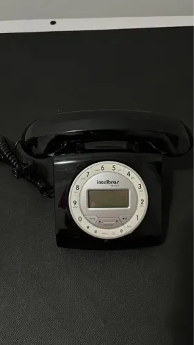 Telefone Fixo Intelbras RE 8172 - Preto