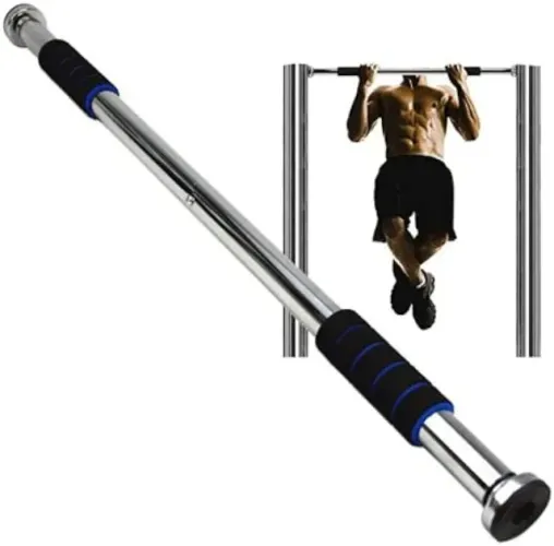 Barra Para Exercícios Porta Parede Ajustável Multifuncional