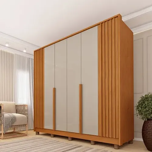 Formoso Roupeiro Guarani Ripado - Entrega e montagem grátis p/ Fortaleza