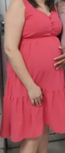 Três vestidos gestante