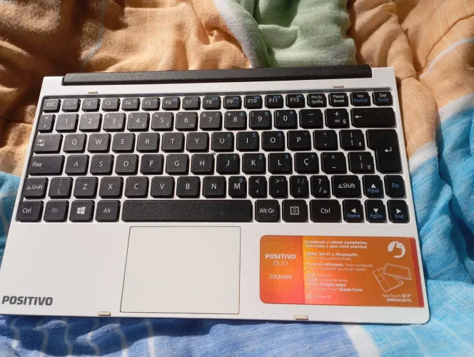 Teclado notebook positivo duo zx3060