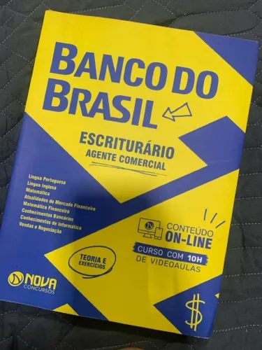 Livro Banco do Brasil - Escriturário Agente Comercial - Nova Concursos