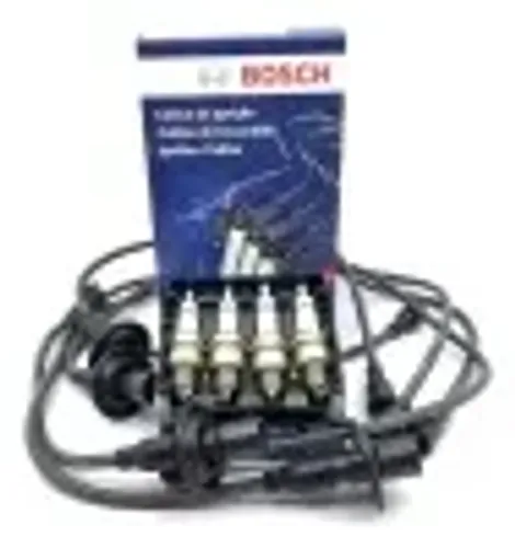 Kit Cabos E Velas da Bosch do Fusca 1300 1500 1600 Rosca Curta