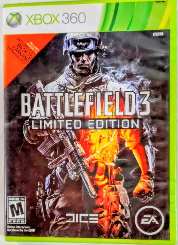 Game Battlefield 3 - Limited Edition Xbox 360 -original Usado