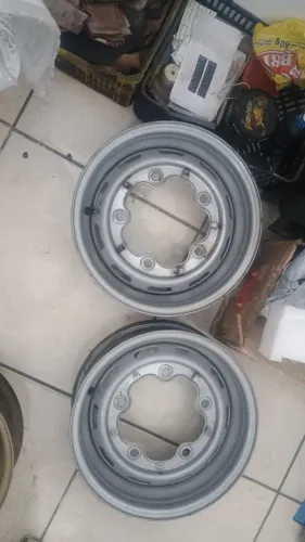 RODAS 5 FUROS ARO 15 TALA LARGA PRO FUSCA KOMBI BUG KARMAN GUIA 
