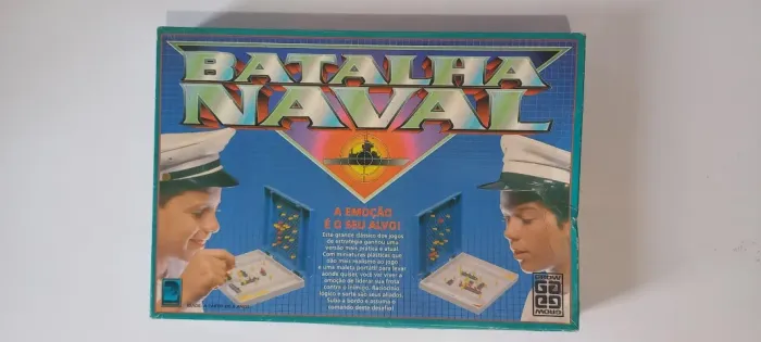Jogo Batalha Naval Grow Antigo Anos 80/90 - Completo