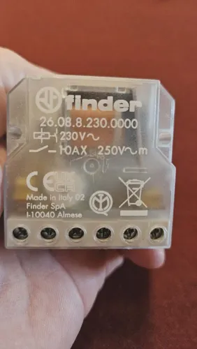 Relé de impulso Finder  26.08.8.230.000