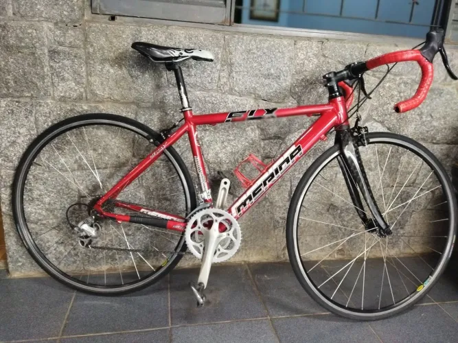 Bike Speed Merida Tam 50, Kit Sora, rodas Mavic, cubos CODA, guidão FSA.