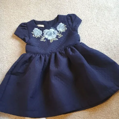 Vestido de Festa 1 a 2 anos. Um mais Um