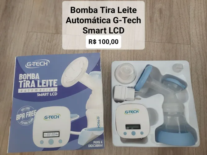 Bomba Tira Leite Automática G-Tech Smart LCD