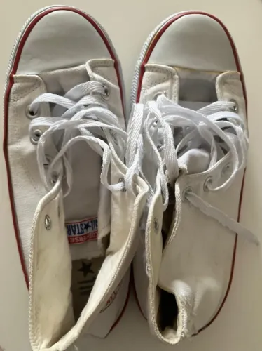 Tênis All Star Branco - TAM 38.
