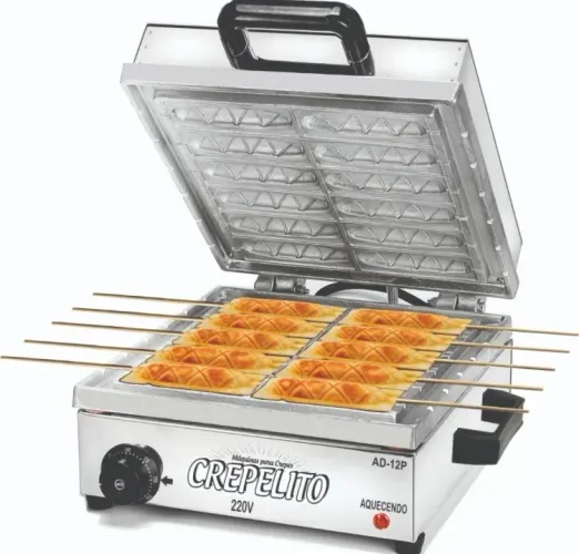 Máquina de Crepe no Palito Crepelito AD-12P