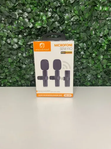 Microfone de lapela DUPLO