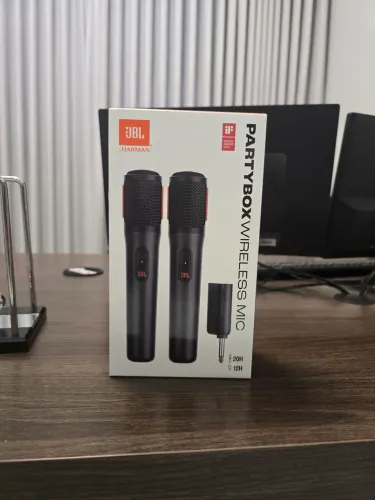 Par de Microfones JBL ORIGINAIS!