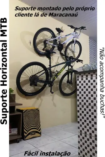 Suporte Para Pendurar Bicicletas Tipo Monark Speeds Magrelas MountainBikes Bikes infantil