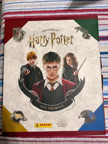 Harry Potter Album de figurinhas Box Premium (Completo)