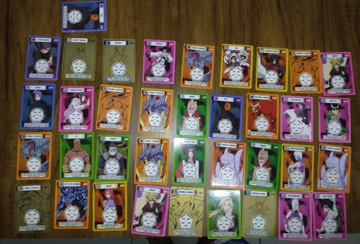 Cards Naruto - 37 Unidades 