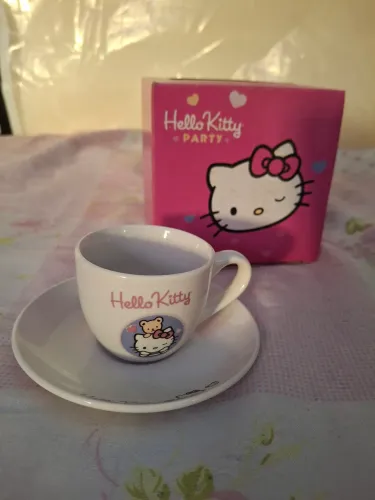 Xícara de café Hello Kitty coleção Salvat NOVO