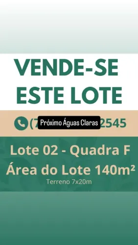 Vende-se lote
