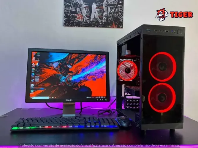 Pc gamer i5 7° - 1050ti 4gb gta 5 rp Cod warzone