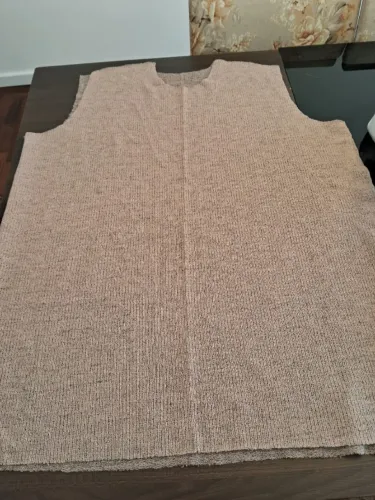 Corte De Malha Mista Macia Para Confecção De Blusa - Tam.52