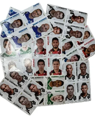 Lote 40 Figurinhas Campeonato Brasileiro 2014