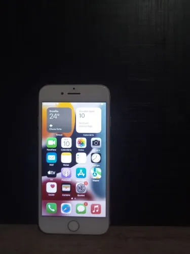 iPhone 7 128GB - BATERIA 100% + CAPINHA + CARREGADOR 