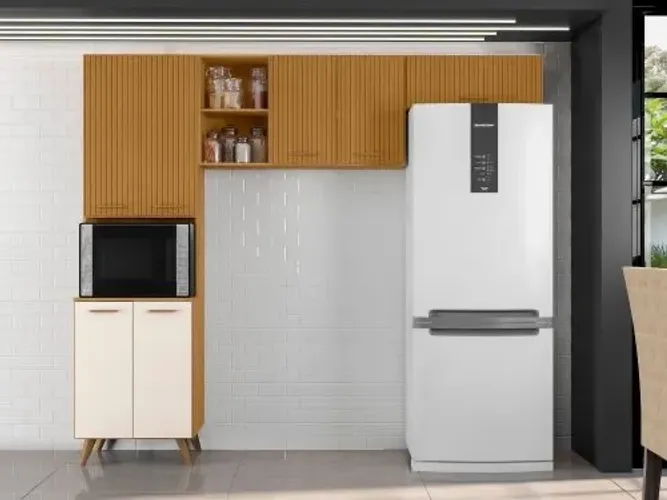 Armário de Cozinha Moderno e Funcional completo !! l678m