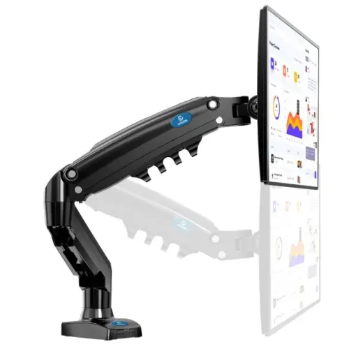 Suporte Articulado Monitor e Tv de 17 a 30 polegadas, Pistão a Gás, Para Mesa - Novo!