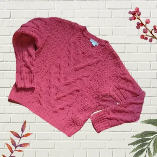 Suéter blusa tricot manga longa, Aeropostale importada, tamanho pp