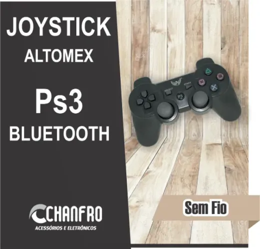 Controle Sony Ps3 Bluetooth + Cabo