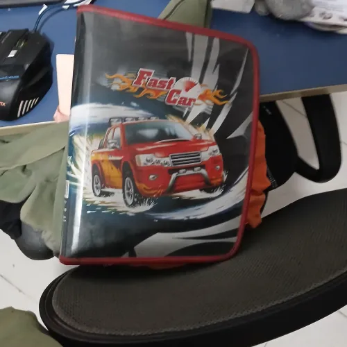 Pasta Escolar Fast Car