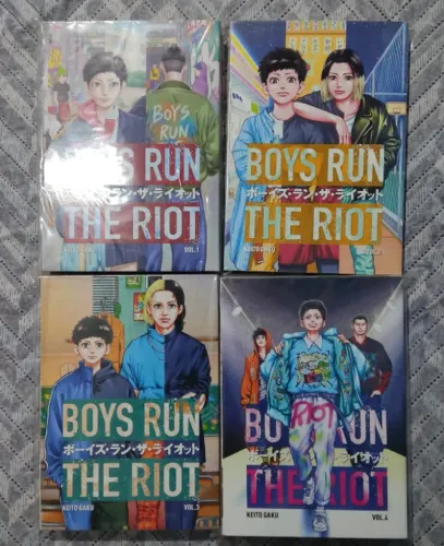 Mangá - Boys Run the Riot - Completo - Em inglês