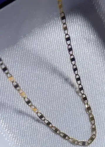 Pulseira Linda Piastrine Ouro 18 Kilates Peso 0.50 Gramas 17 Cm 1 mm Maciça