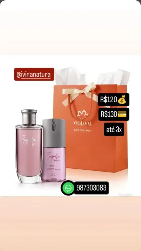 Kit Natura Biografia Inspira - Desodorante Colônia + Desodorante