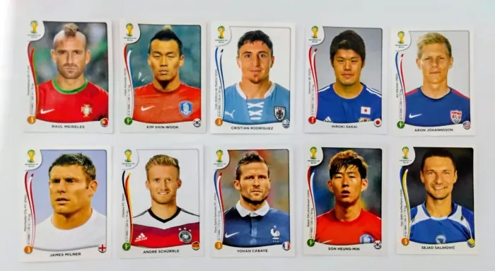 Vendo 18 Figurinhas do Álbum da Copa do Mundo FIFA Brasil 2014