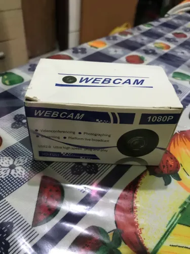 Webcam Full HD 1080p - Plug & Play, Imagem Nítida, Pronta pra Uso