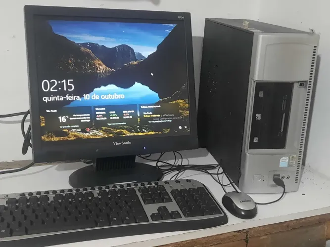 Computador core 2duo Completo com LCD